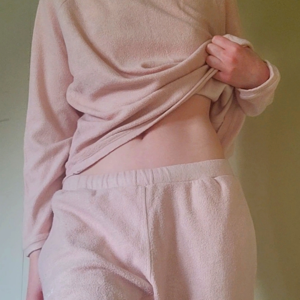 Ragdoll baby pink lounge set